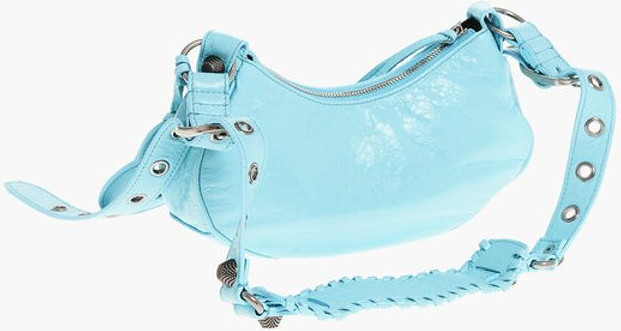 Сумка через плечо Balenciaga Leather CAGOLE с деталями в виде заклепок