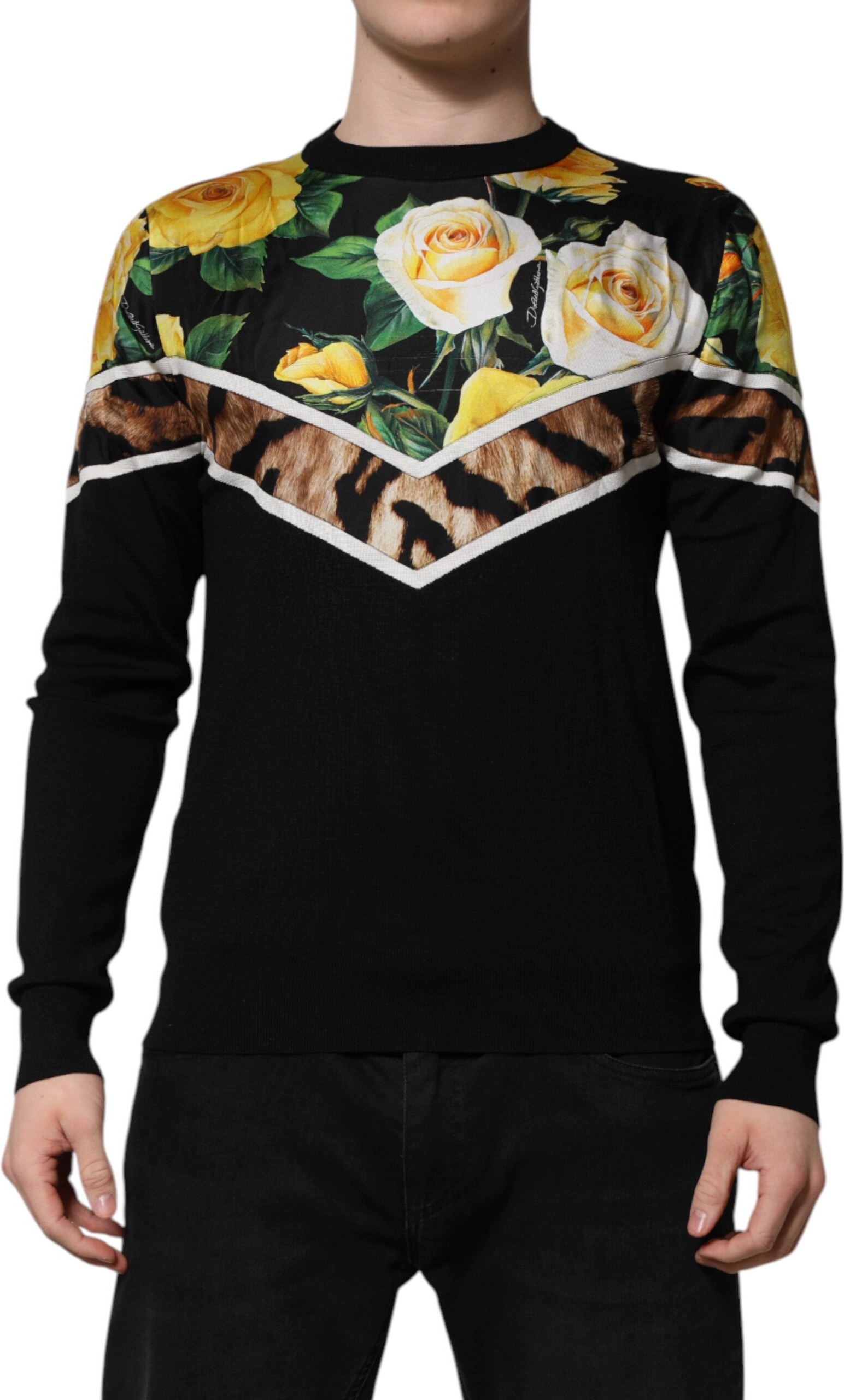Свитер с круглым вырезом Dolce & Gabbana