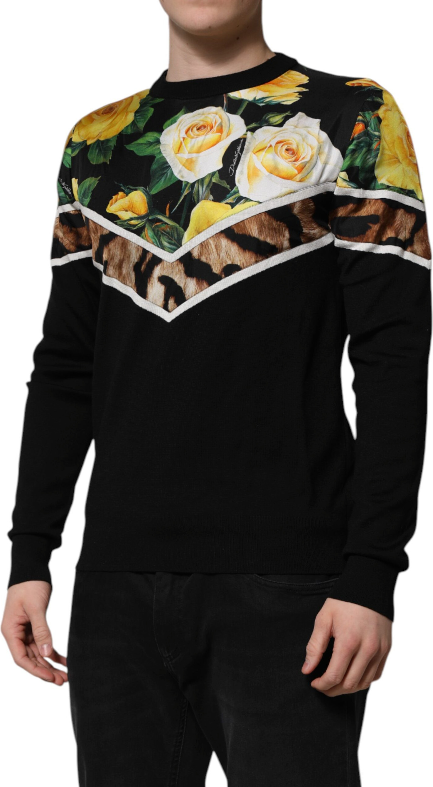 Свитер с круглым вырезом Dolce & Gabbana