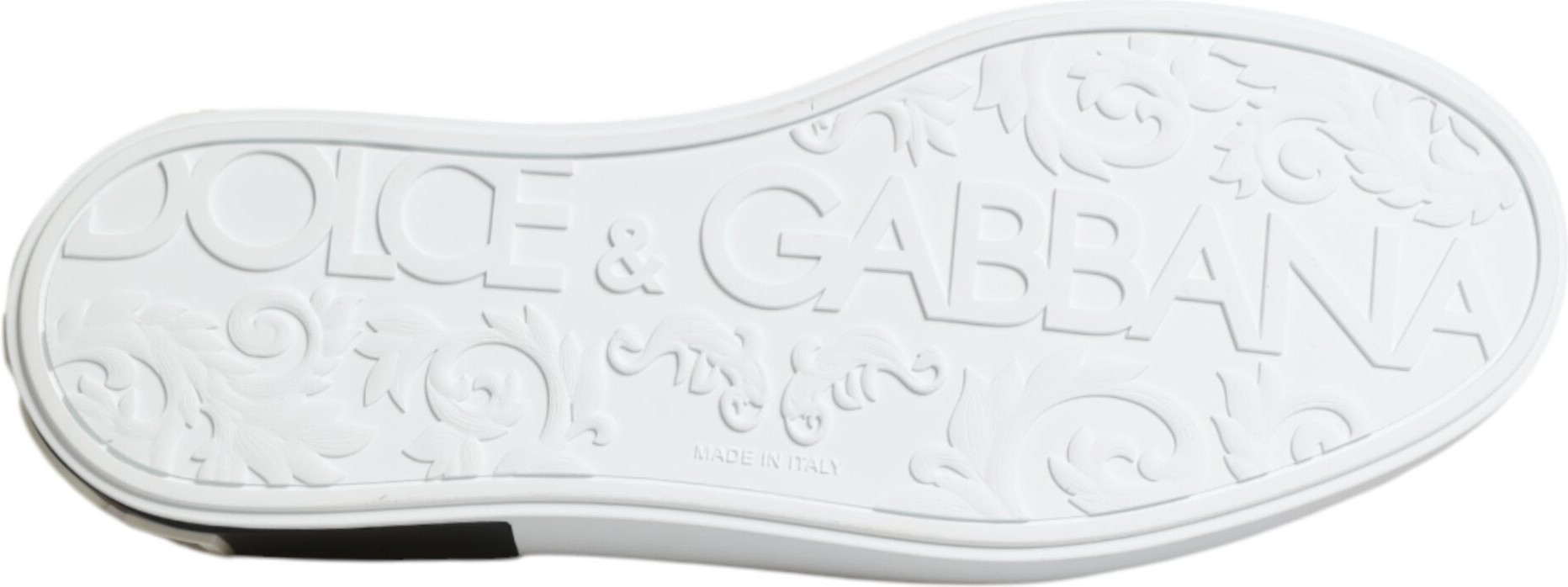 Красные низкие кеды на резинке Dolce & Gabbana с логотипом