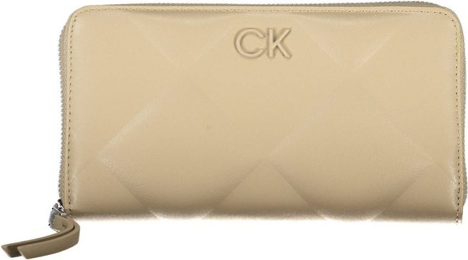 Wallet Calvin Klein Elegant Beige Multi-Compartment RFID Wallet