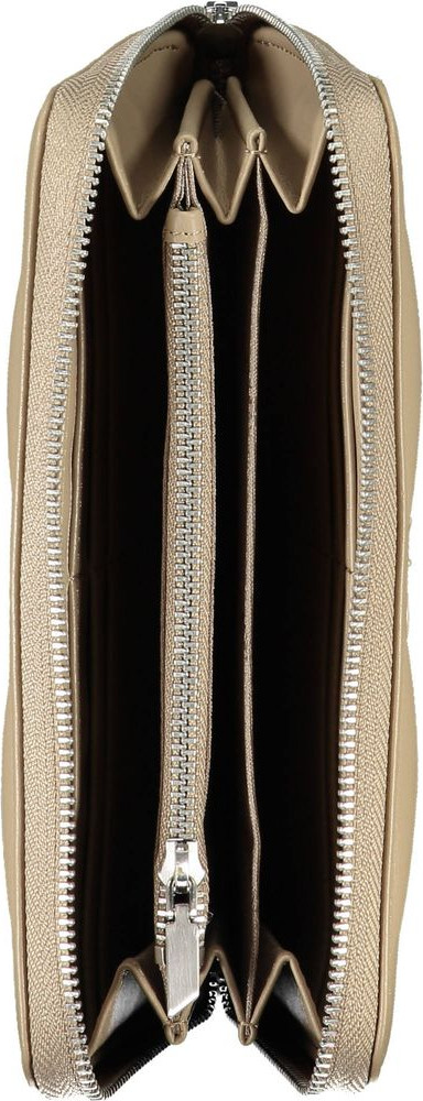 Кошелек Calvin Klein Элегантный Бежевый Мультикарманный RFID-Кошелек