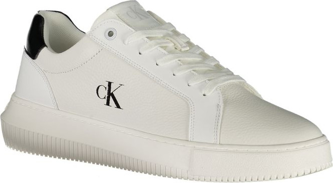 Calvin Klein White Leather Men Sneaker