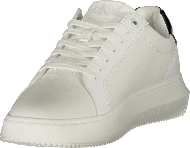 Calvin Klein White Leather Men Sneaker