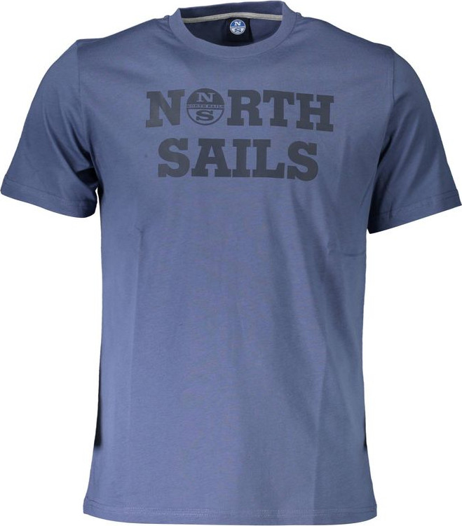 Синяя хлопковая футболка North Sails