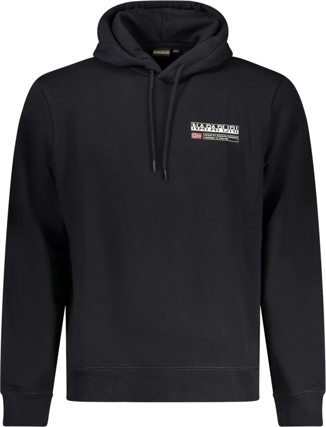 Napapijri Black Cotton Erkaklar Sviter
