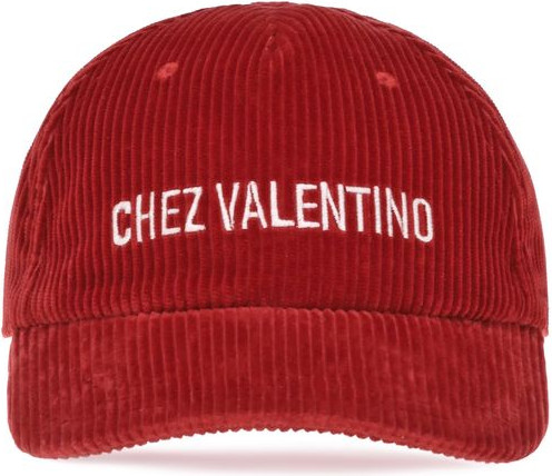 Chez Valentino Baseball Hat Valentino Garavani bosh kiyimi