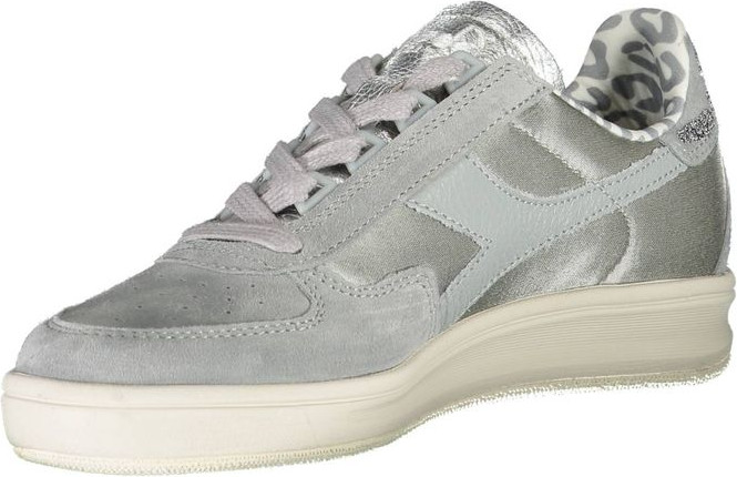 Кроссовки Diadora Серые Кожаные Женские Кроссовки