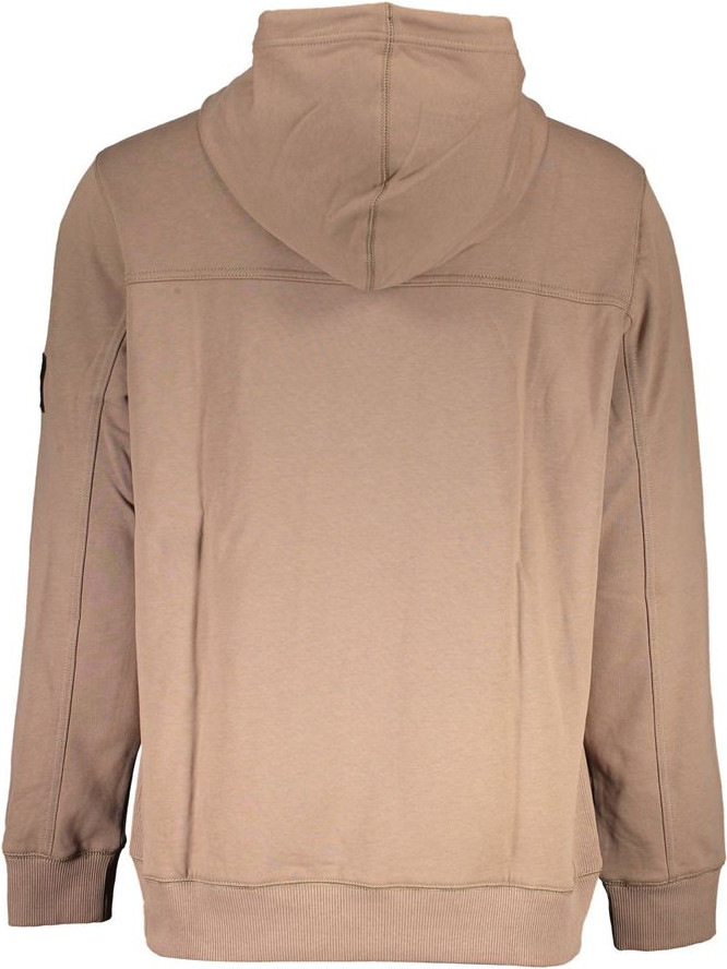 Calvin Klein Brown Cotton Hoodie