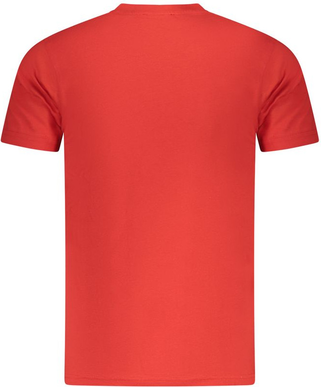 Red Cotton Men T-Shirt cavalli CLASS