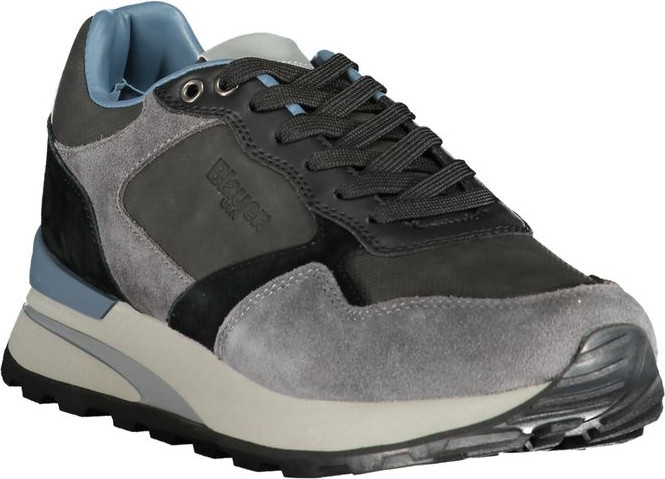 Gray Polyethylene Men Sneaker