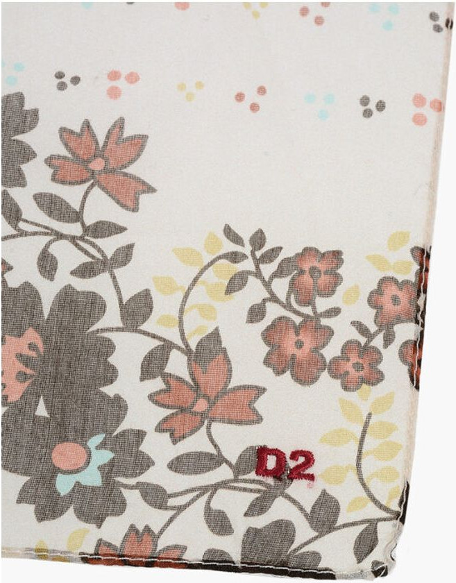 Dsquared2 gul naqshli cho'ntak uchun sharf
