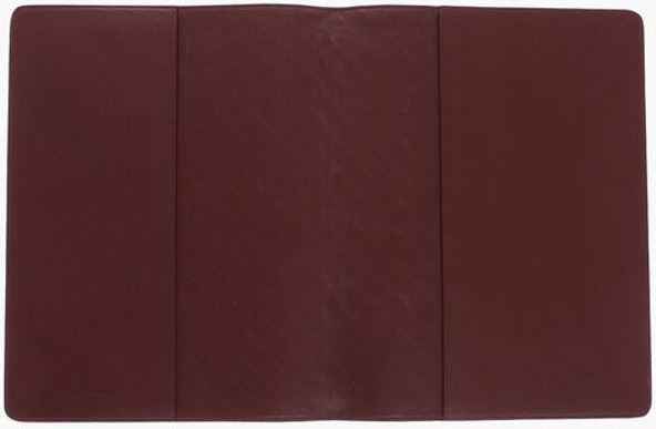 Document Holder Bottega Veneta Solid Color Braided Leather