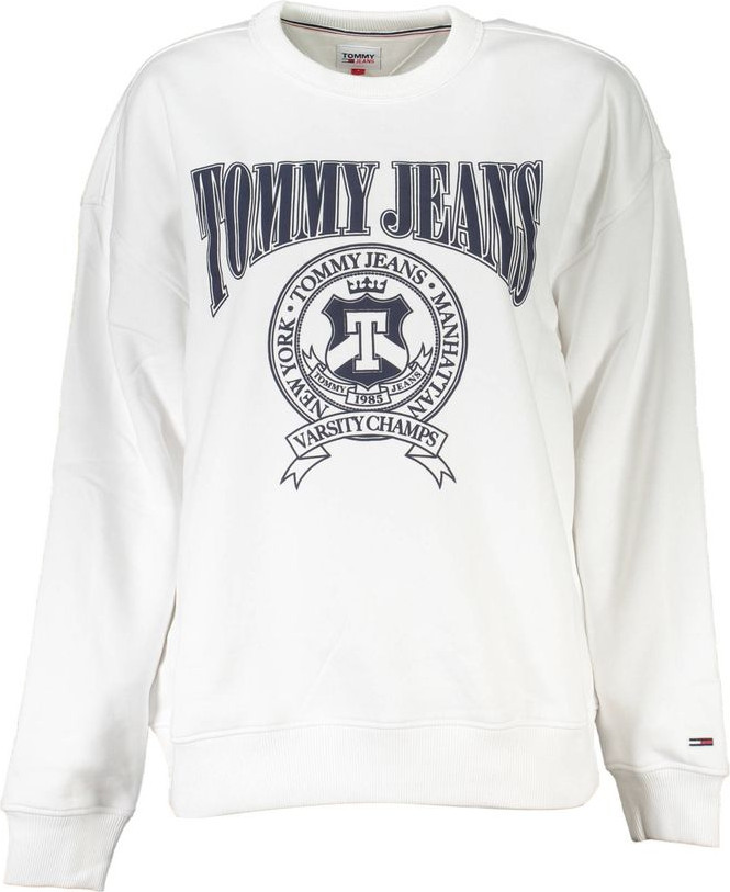 White Cotton Sweatshirt Tommy Hilfiger