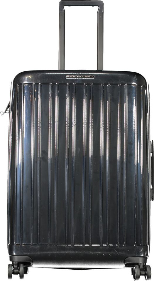 Piquadro Trolley Qora Polikarbon Tashish Bagaj va Sayohat