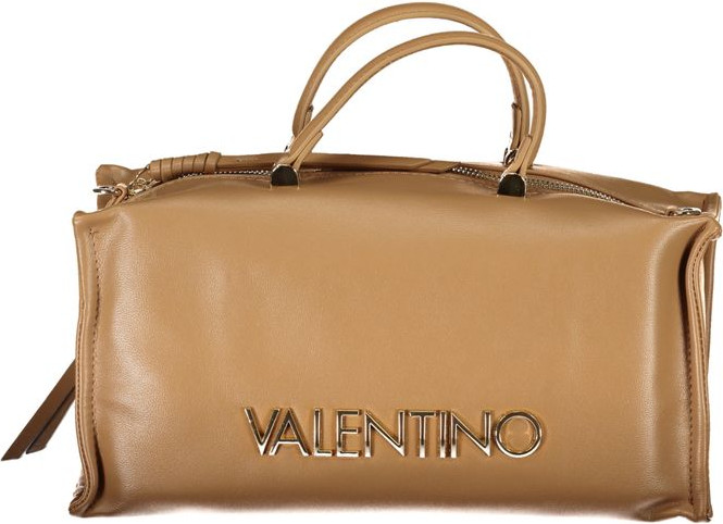 Handbag Valentino Bags Beige Polyethylene