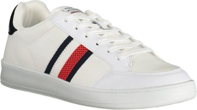 Белые кроссовки Tommy Hilfiger из полиэстера