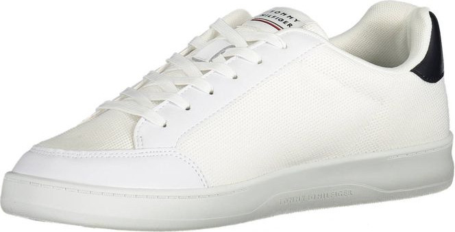 Белые кроссовки Tommy Hilfiger из полиэстера
