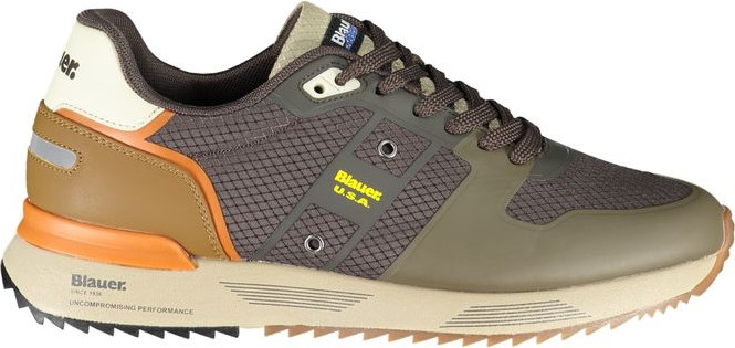 Marrone Leather Men Sneaker Blauer