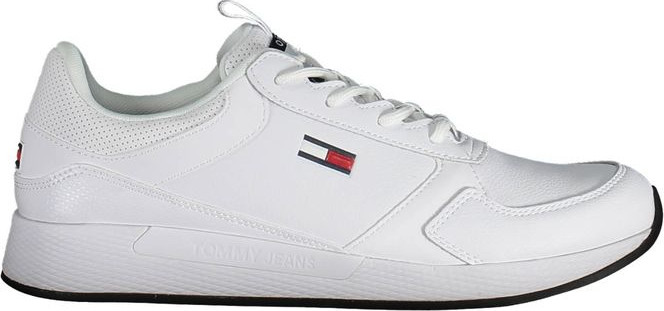 Белые кроссовки Tommy Hilfiger из полиэстера