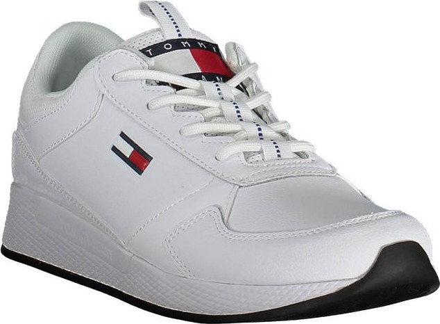 Белые кроссовки Tommy Hilfiger из полиэстера