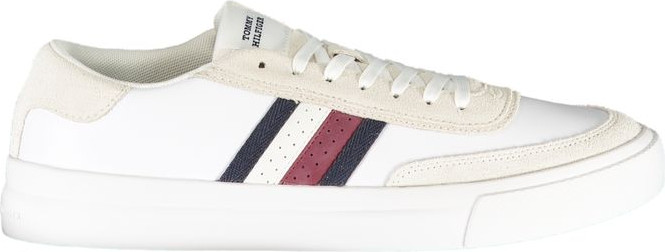 Белые полиэстеровые кроссовки Tommy Hilfiger