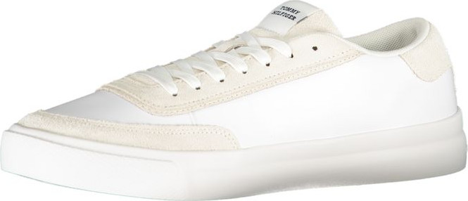 White Polyester Sneaker Tommy Hilfiger