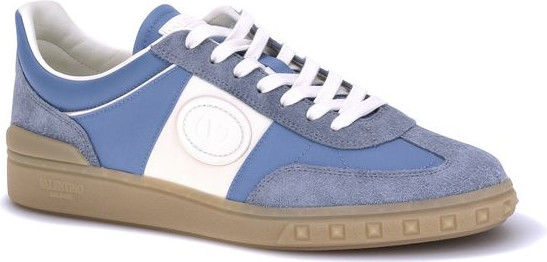 Кроссовки Valentino Garavani с низкой посадкой, из голубой резины