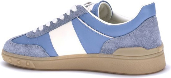 Кроссовки Valentino Garavani с низкой посадкой, из голубой резины