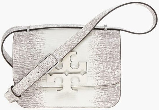 Сумка через плечо Tory Burch Eleanor с эффектом ящерицы