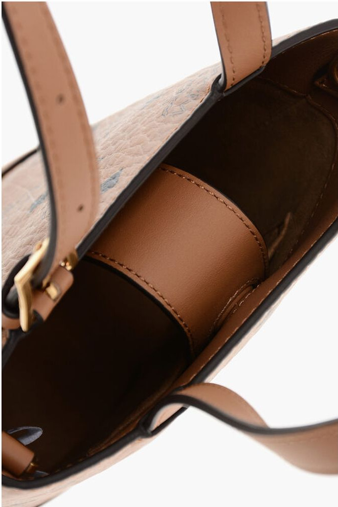 Sumka "Bucket Bag Monogram Eco-Leather" MCM