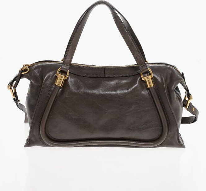 Сумка через плечо Chloé DOUBLE CARRY из вощеной кожи