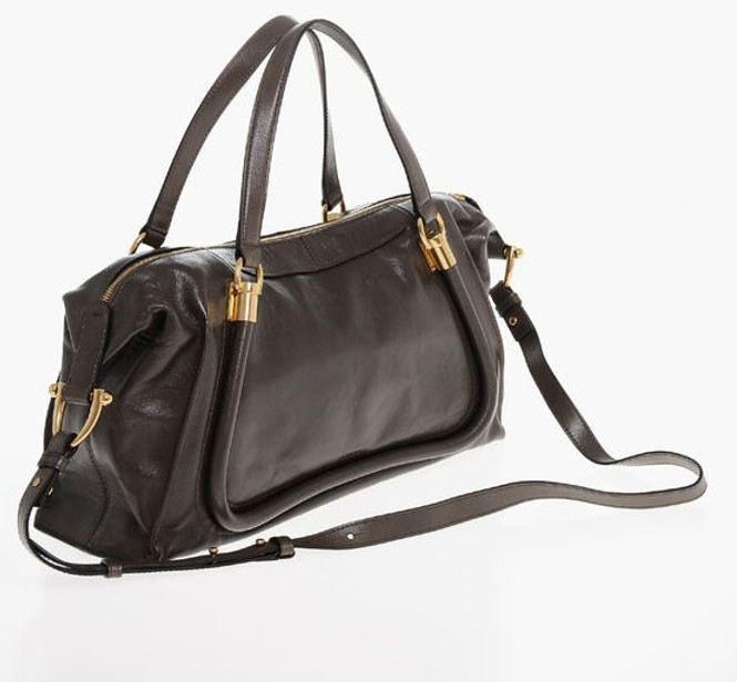 Сумка через плечо Chloé DOUBLE CARRY из вощеной кожи