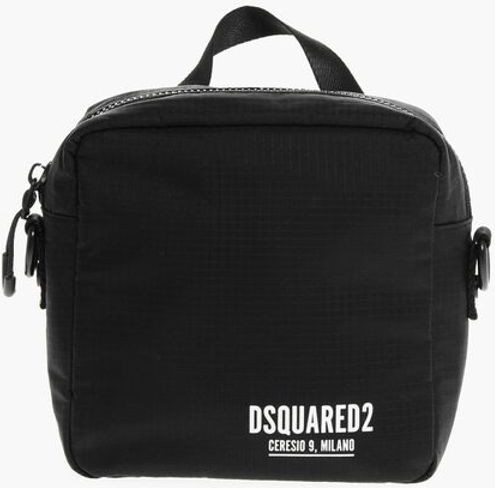 Dsquared2 Nylon CERESIO sumkasi, Zipp shakldagi qopqog'li sumka