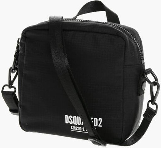Dsquared2 Nylon CERESIO sumkasi, Zipp shakldagi qopqog'li sumka