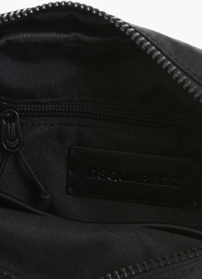 Dsquared2 Nylon CERESIO sumkasi, Zipp shakldagi qopqog'li sumka