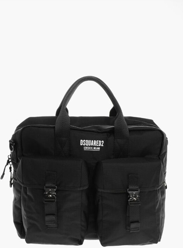 Business Bag Dsquared2 Nylon CERESIO with Utility Pockets
