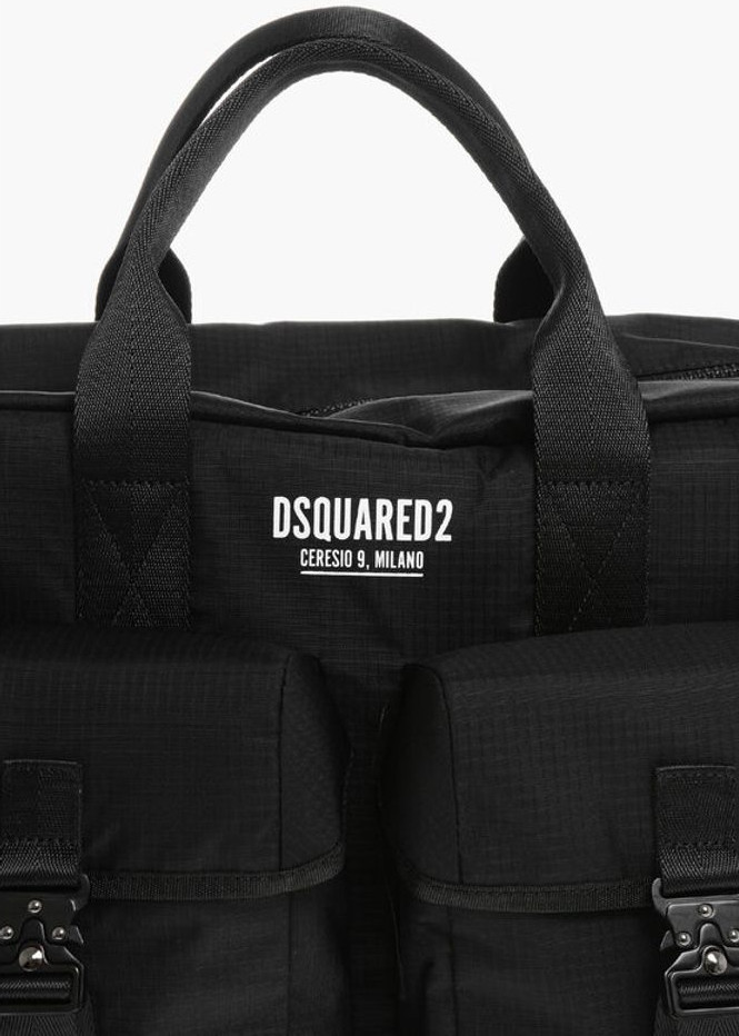 Business Bag Dsquared2 Nylon CERESIO with Utility Pockets