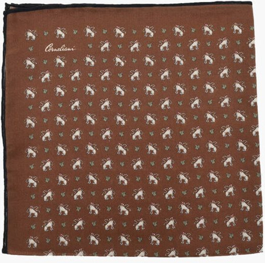 Платок-паше Corneliani с узором из шелка