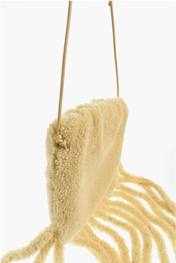 Crossbody Bag Bottega Veneta Shearling THE CURLY FRINGE