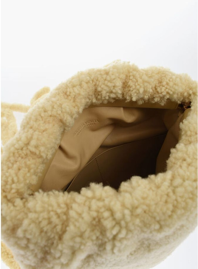 Crossbody Bag Bottega Veneta Shearling THE CURLY FRINGE
