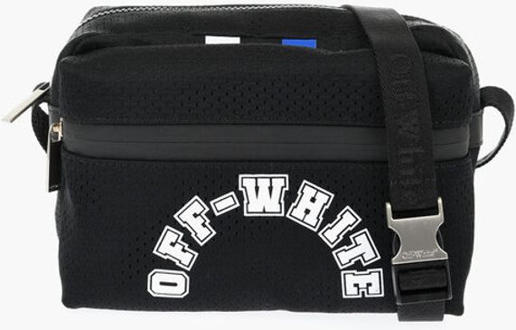 Crossbody bag Off-White Perforated Nylon Camera Bag with Printed Logo