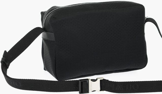 Crossbody bag Off-White Perforated Nylon Camera Bag with Printed Logo