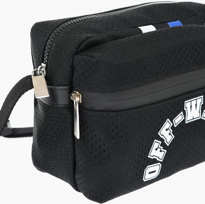 Crossbody bag Off-White Perforated Nylon Camera Bag with Printed Logo