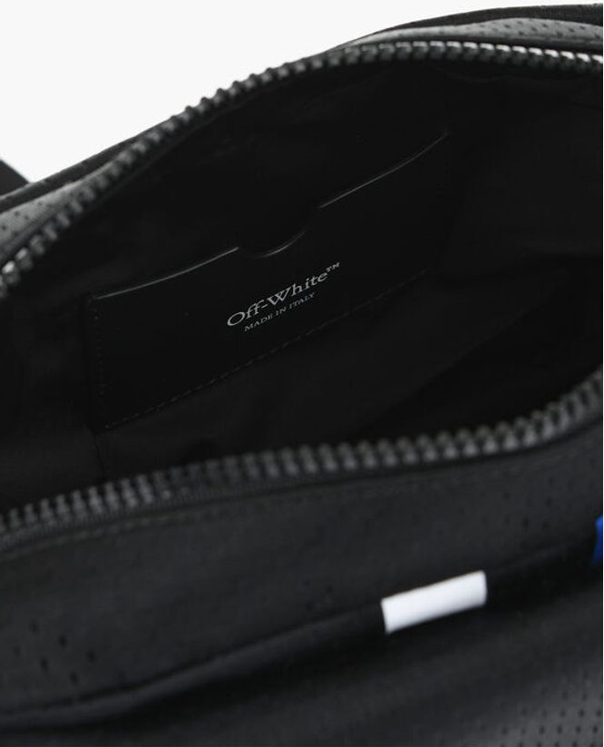 Crossbody bag Off-White Perforated Nylon Camera Bag with Printed Logo