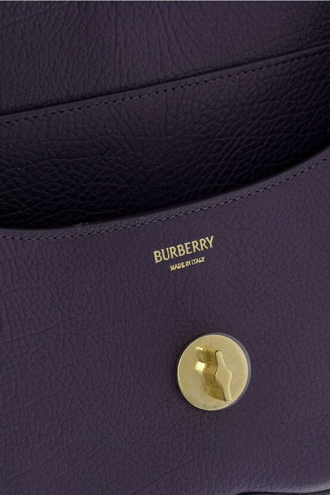 Сумка-портфель Burberry Leather CHESS Satchel Bag с отделкой из пони