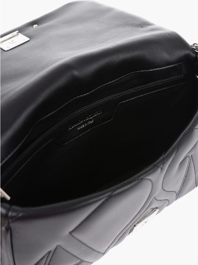 Crossbody sumkasi Alexander McQueen Quilted SEAL Bag removable yelkali kamari bilan