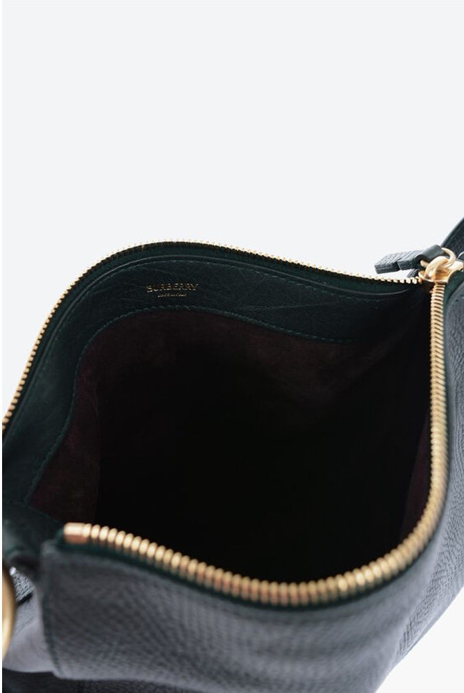Crossbody sumkasi Burberry donli teri KNIGHT sumkasi langich qisqichi bilan