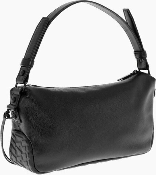 Crossbody bag Off-White Solid Color Leather BIKER TIRE Bag with Removable Shoulder S