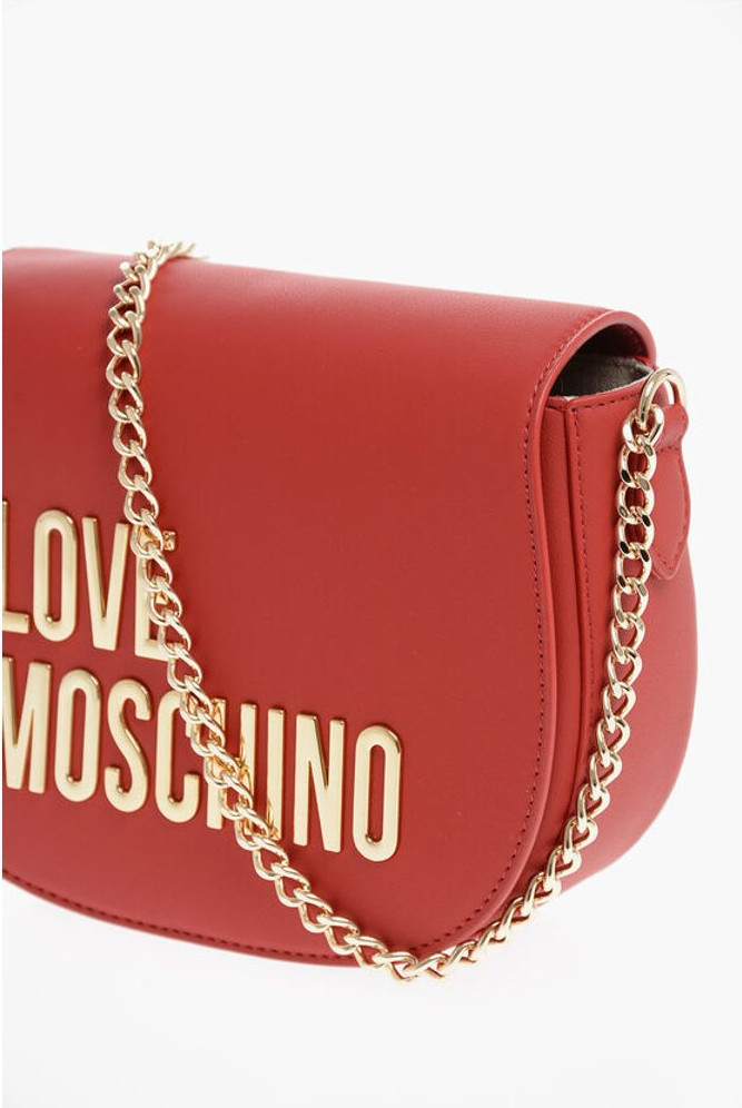 Сумка через плечо Moschino LOVE Сумка через плечо из искусственной кожи с золотистыми деталями